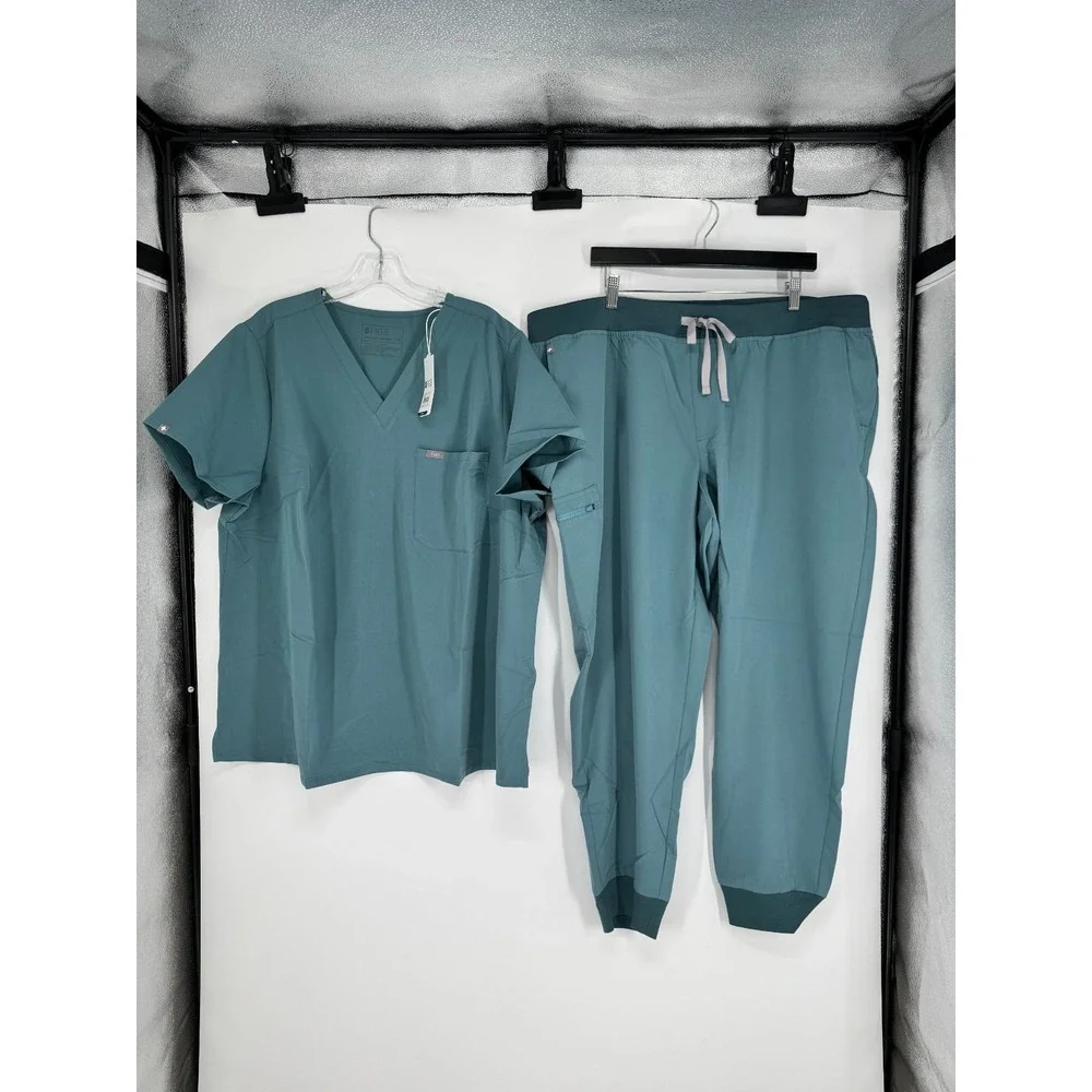 FIGS Scrub Matching Set Womens 4XL Catarina One Pocket Top Zamora Joggers Pants
